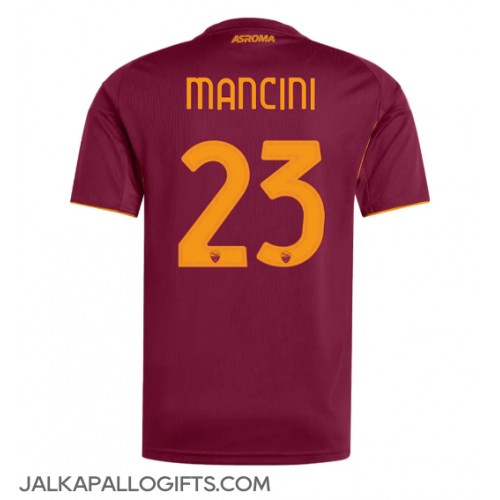 AS Roma Gianluca Mancini #23 Kotipaita 2025-26 Lyhythihainen AS Roma Gianluca Mancini #23 Kotipaita 2025-26 Lyhythihainen